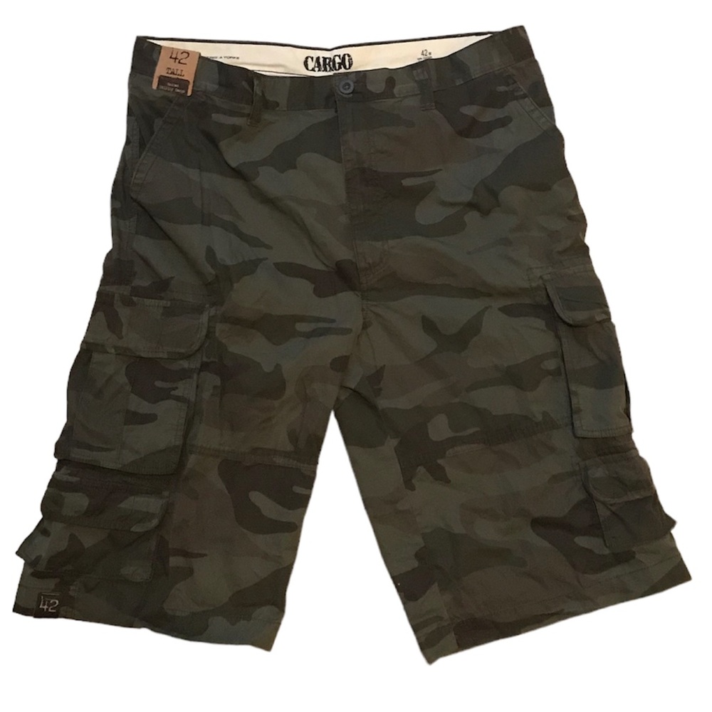 Roundtree & Yorke camo cargo shorts 42T